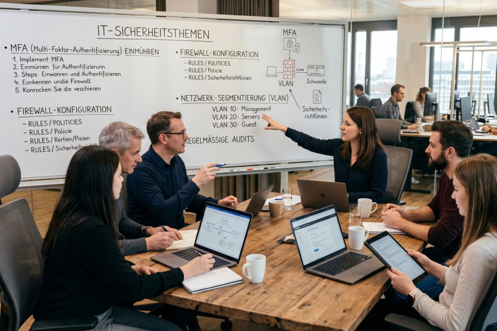 IT-Sicherheitsberatung für Unternehmen im Allgäu mit Security-Dashboard und Monitoring
